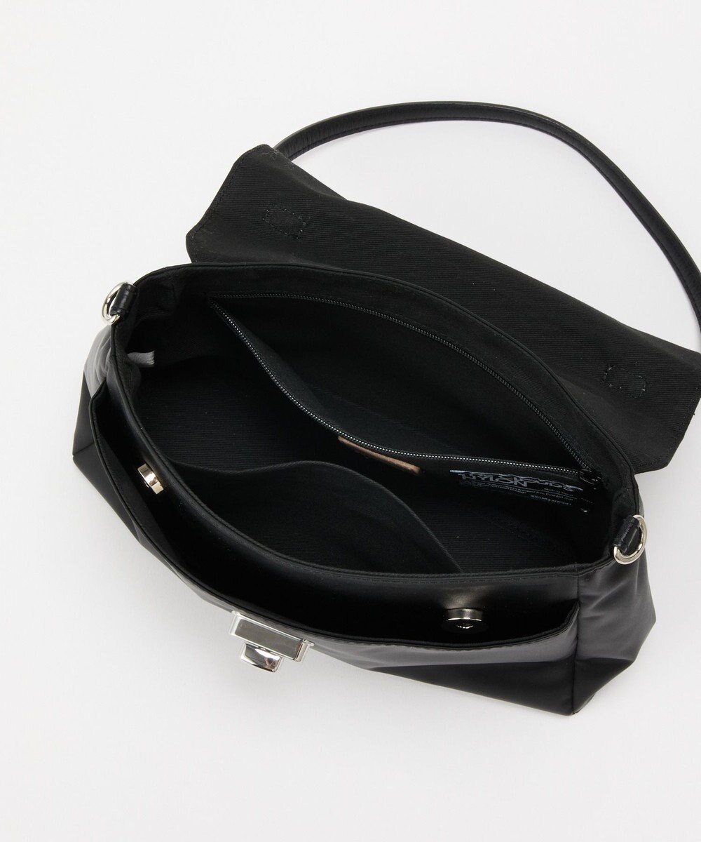 russet クラウズナイロンフラップミニトートバッグ(CE-1689) 