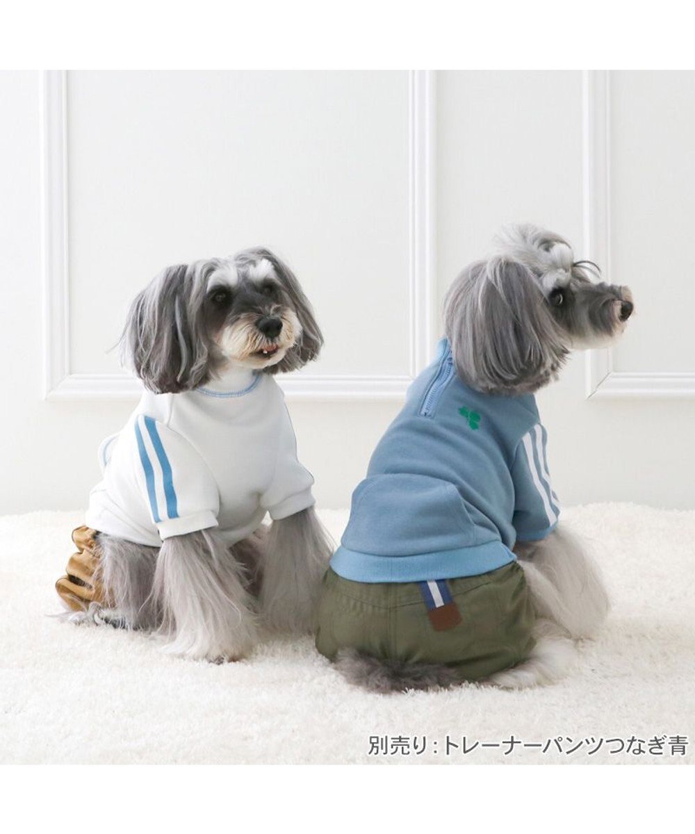 PET PARADISE ペットパラダイス トレーナー パンツつなぎ 《ホワイト》 小型犬 