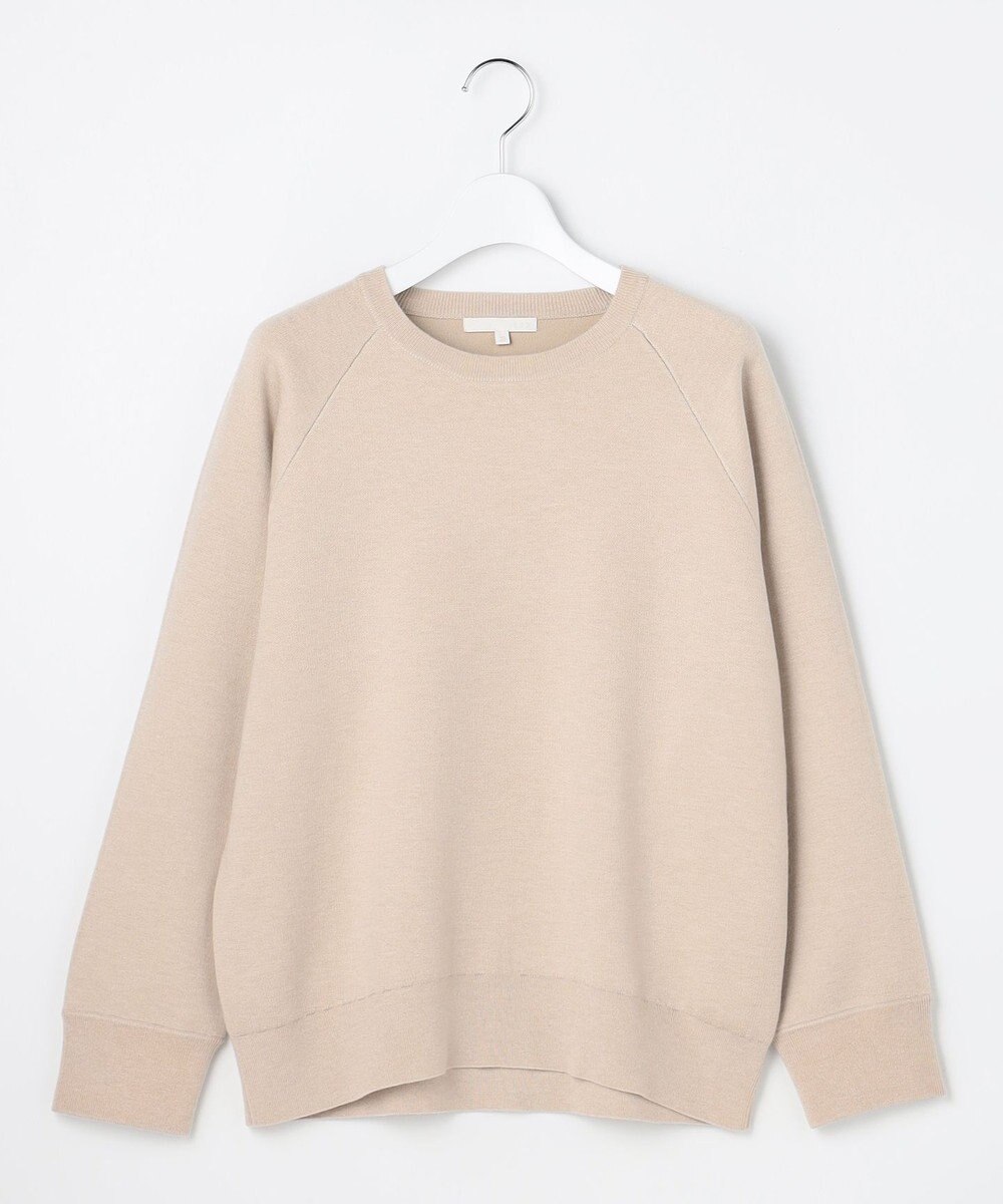 自由区 S 【カタログ掲載】スムージーラグランスリーブ ニット 