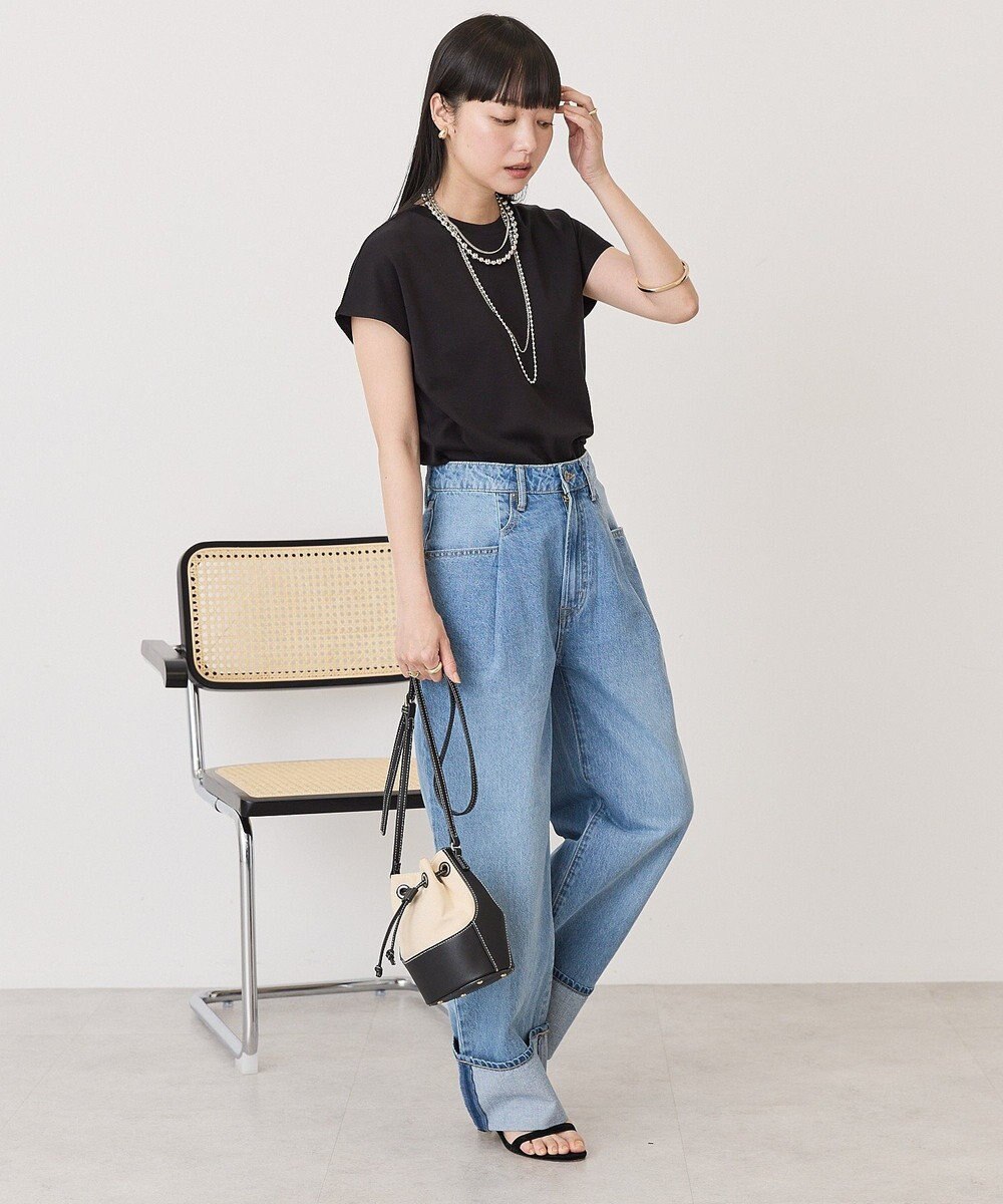 AMERICAN HOLIC 【先行予約】【抗菌防臭】フレンチスリーブプルオーバー 