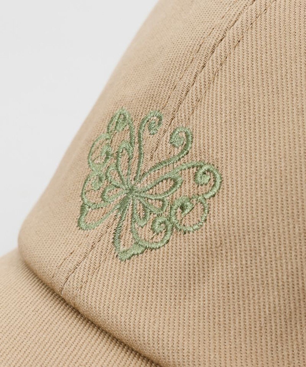 AURORA 【 ANNA SUI（アナ スイ）】バタフライ刺しゅうキャップ 