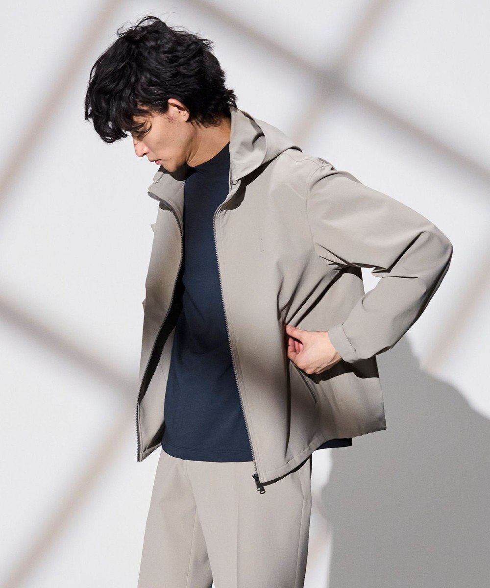 JOSEPH HOMME 【WEB限定】【新素材 / 新型】サマーヴェールストレッチ　フード付きブルゾン 