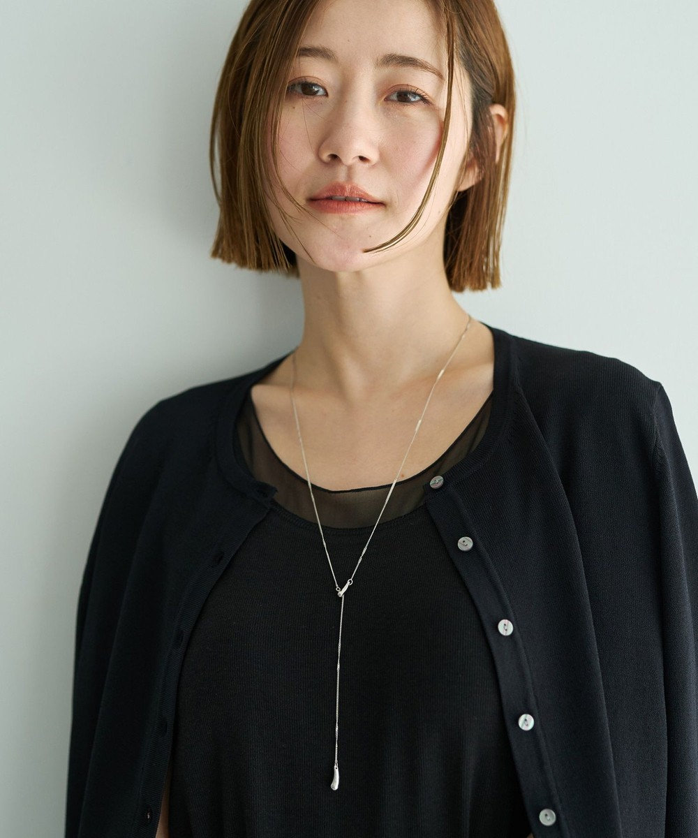 YECCA VECCA ドロップパーツスライドラリエット 