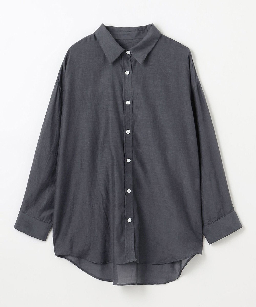 ANY L シアーシャツブラウス 