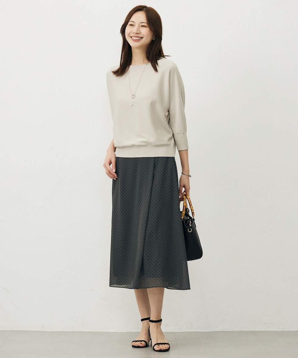 J.PRESS LADIES スカーフリング ラリエット ネックレス 