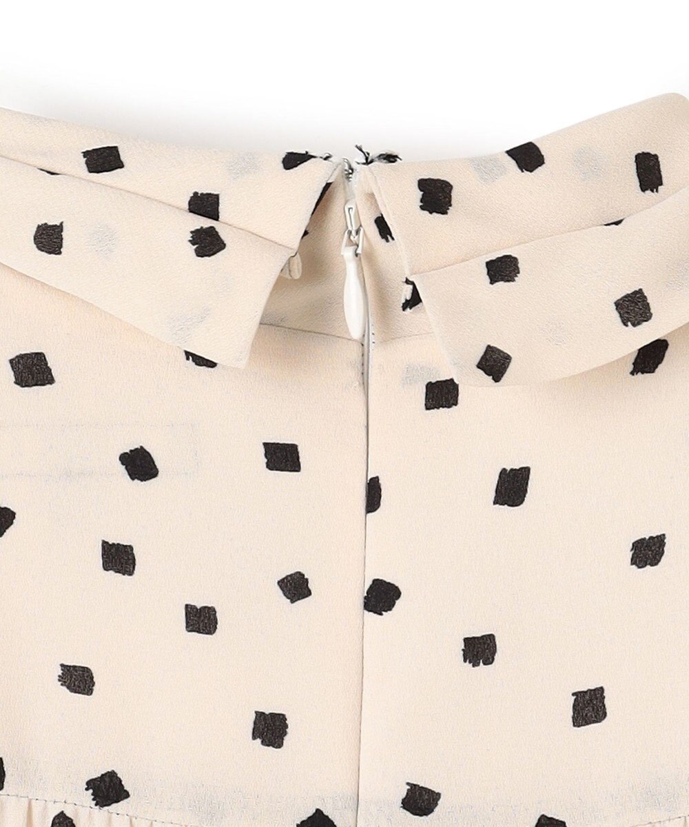 TOCCA 【八木アリサさん着用】【消臭】PROMISE RIBBON ROSETTE ドット柄ドレス 