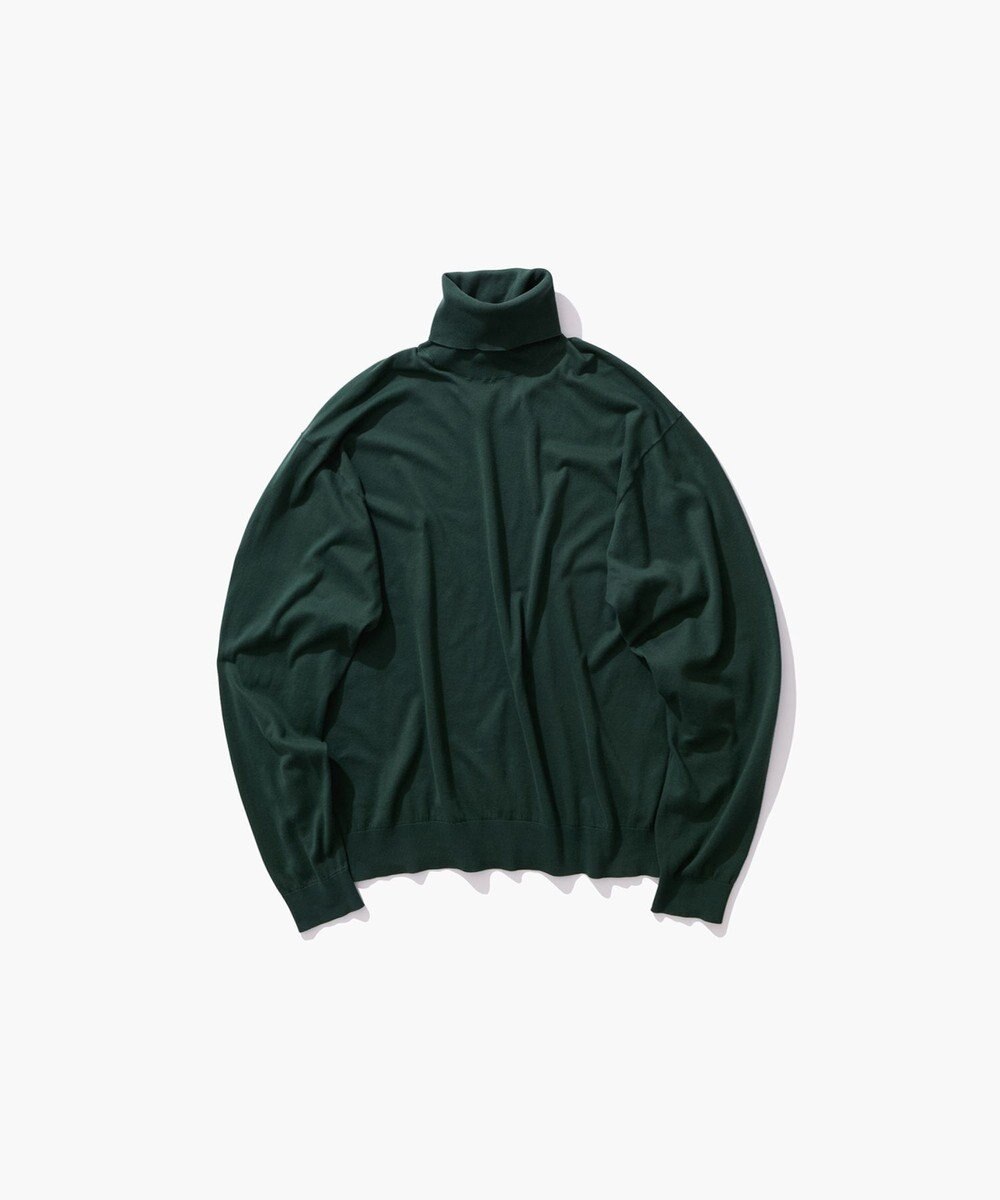 ATON SMOOTH SUVIN | タートルネックセーター - UNISEX 