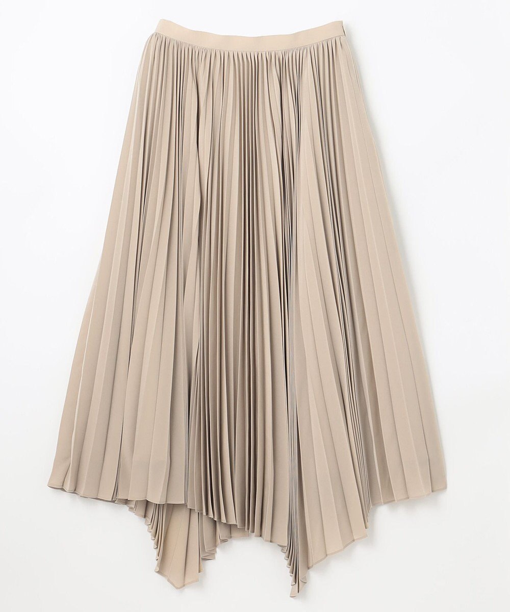 NAVE 【Nave　洗える】プリーツサテン スカート 