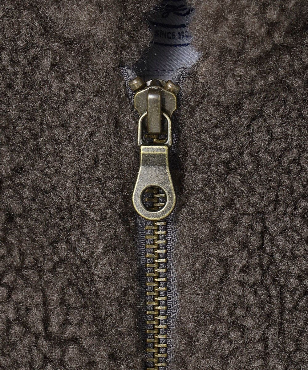 J.PRESS KIDS 【100-130cm】スタンドカラー ボア ブルゾン 