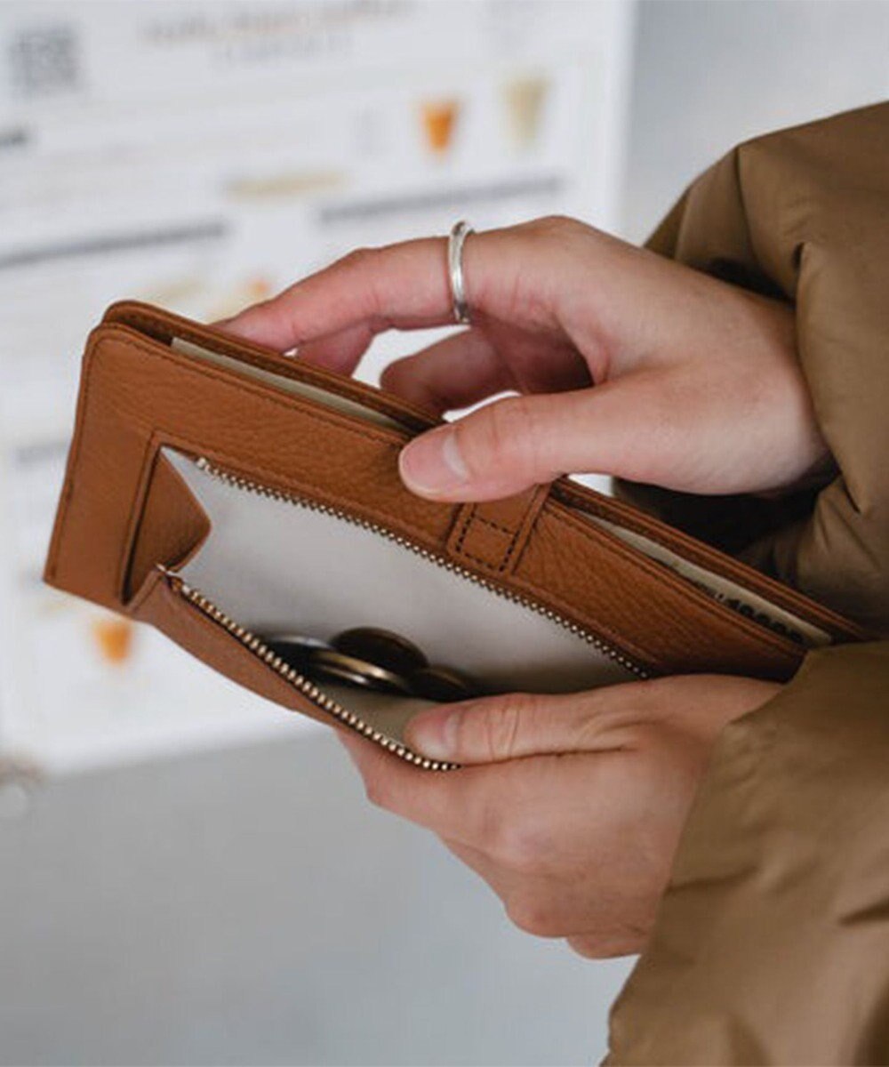Atelier nuu 日本製 薄マチ本革 lim スマートロングウォレット 
