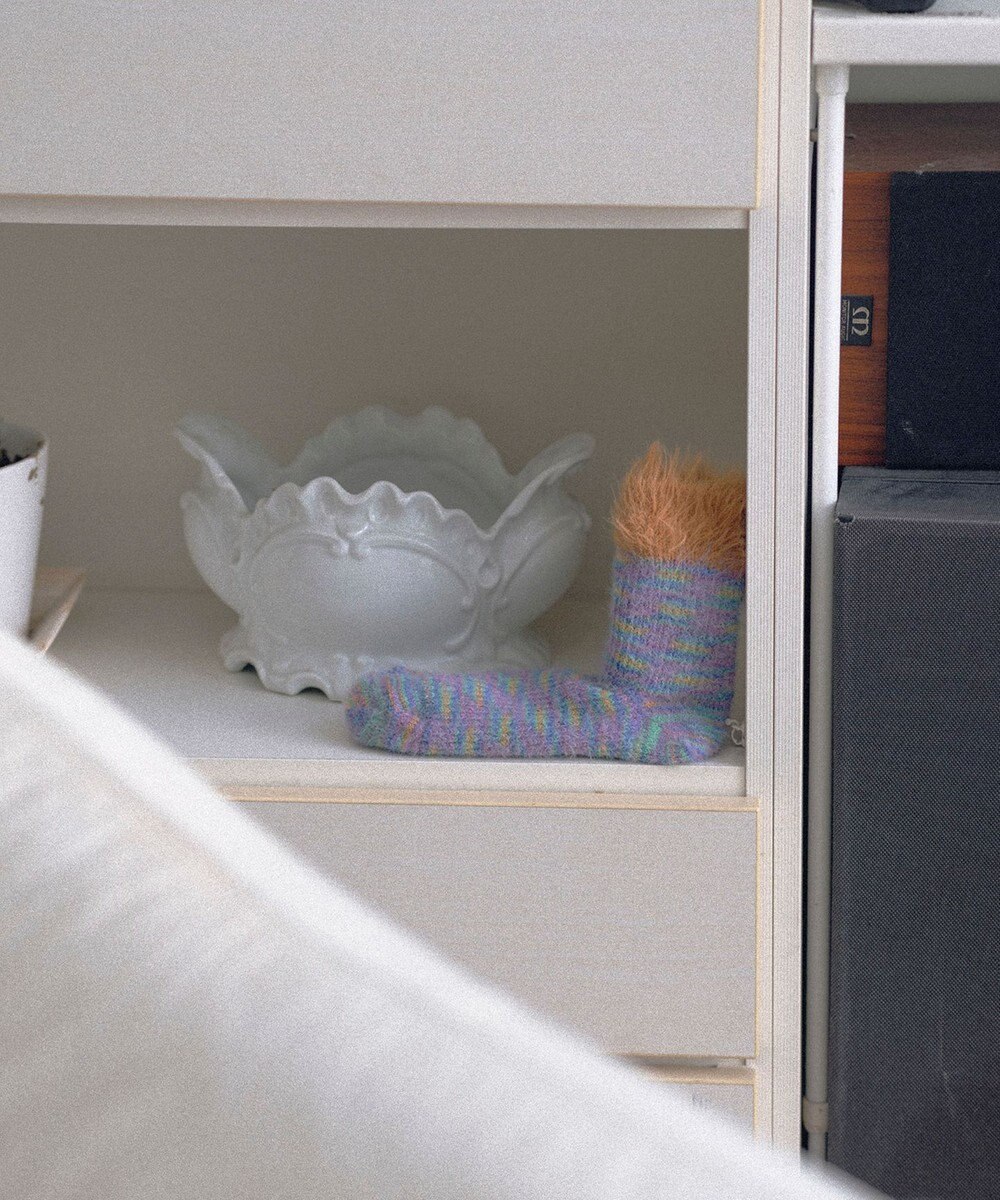 TRICOTE カスリシャギーソックス 