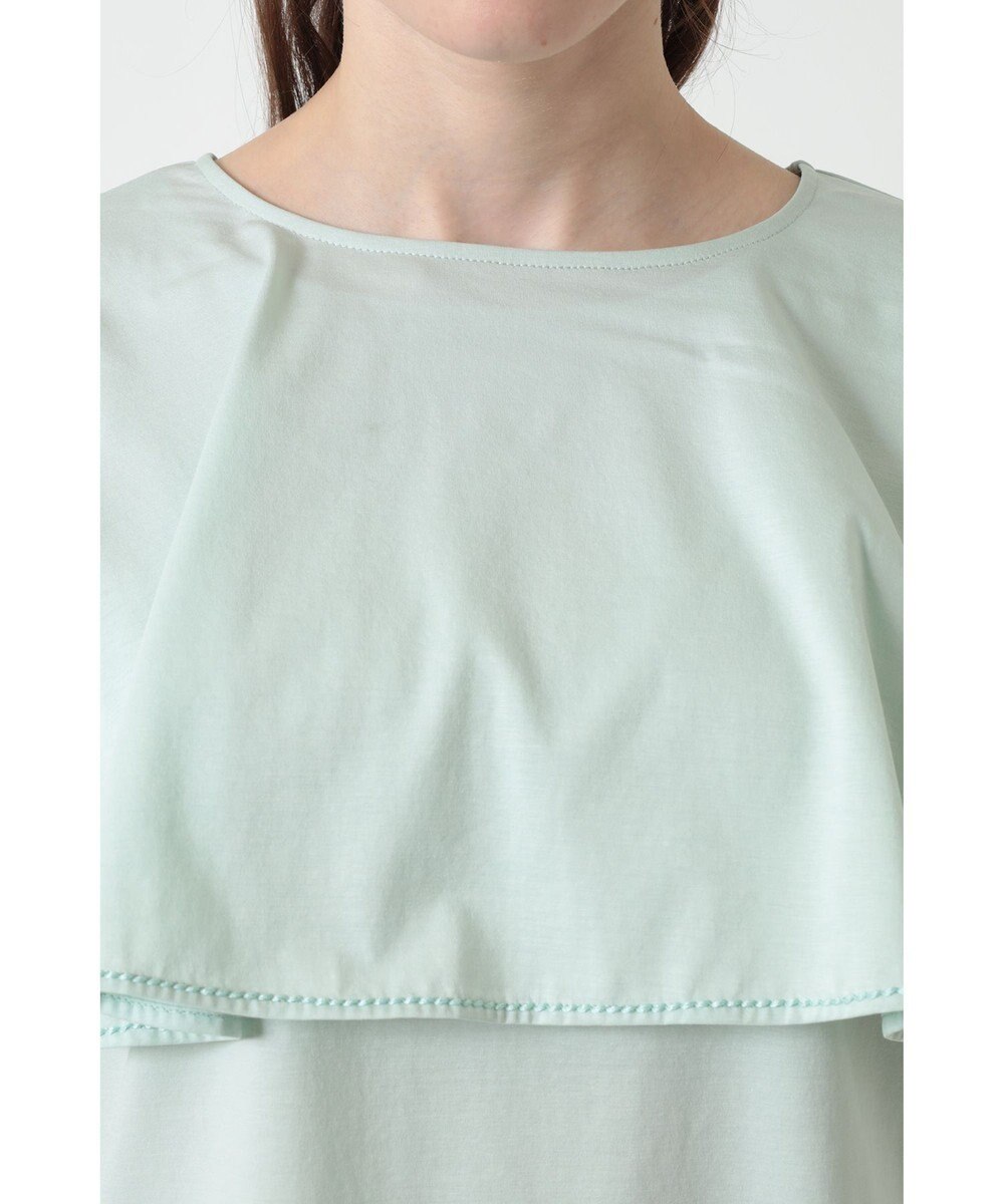 DAKS フレアスリーブ レイヤードカットソー 