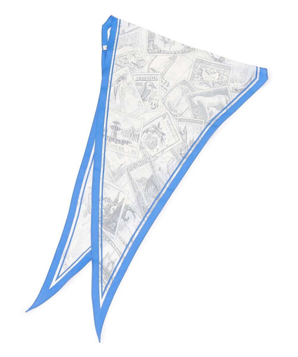 23区 【先行予約】スタンプ柄ダイヤ スカーフ 