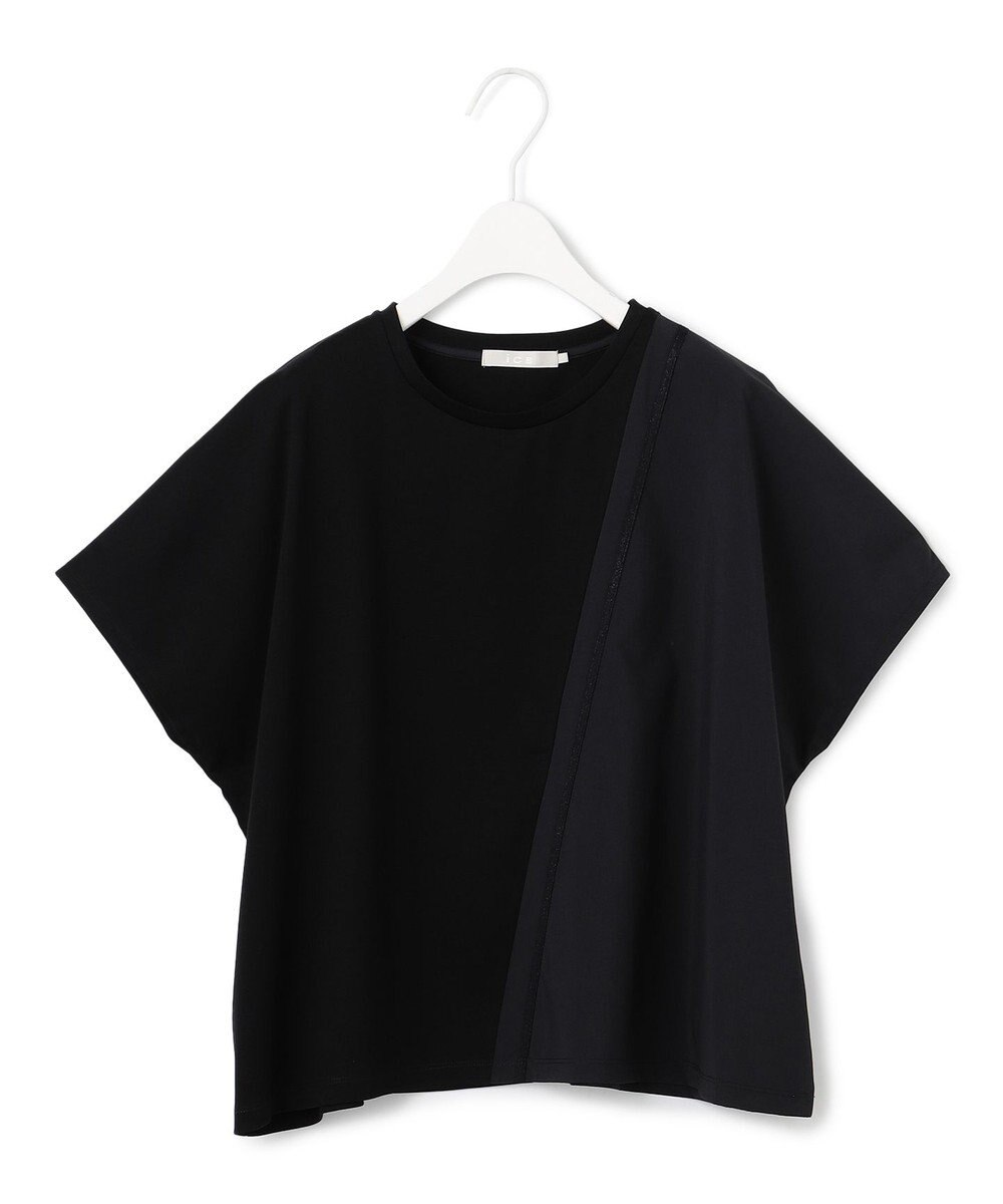 ICB 【洗える】シルケットコンビスムース カットソー 