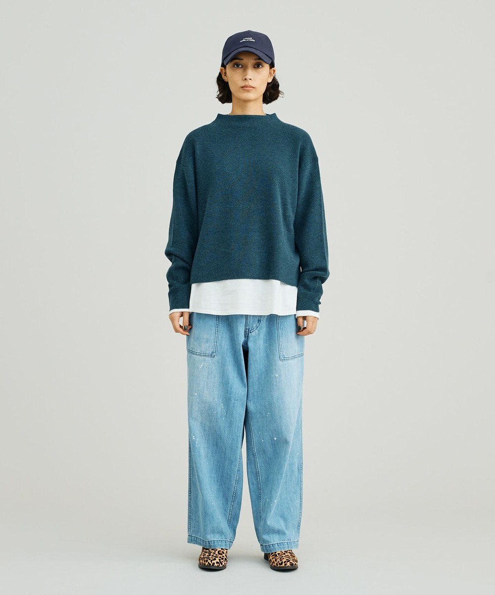 J.PRESS YORK STREET 【WOMEN】ANTI PILLING WOOL ボトルネックニット 