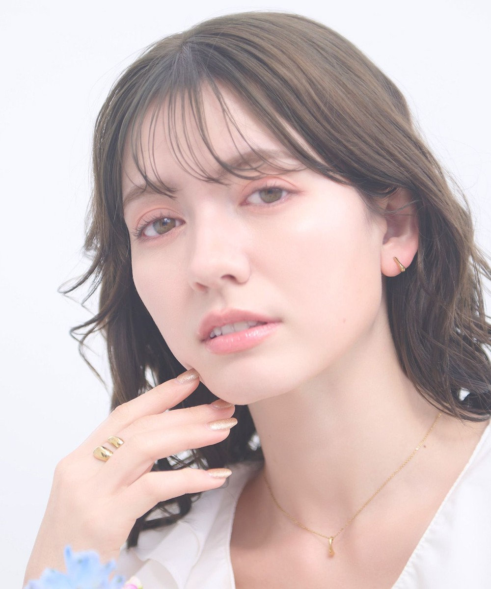 blancotokyo 【金属アレルギー対応】ニュアンスドロップネックレス LAGRIMA necklace 