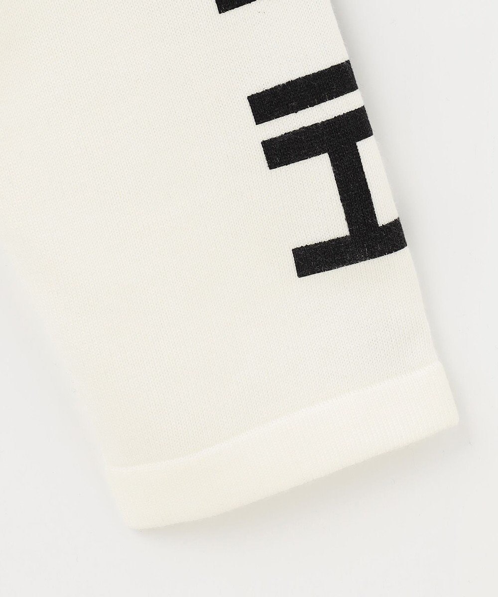 PW CIRCULUS 【MEN】【洗える】ベアフェイスモチーフ クルーネック ニット 