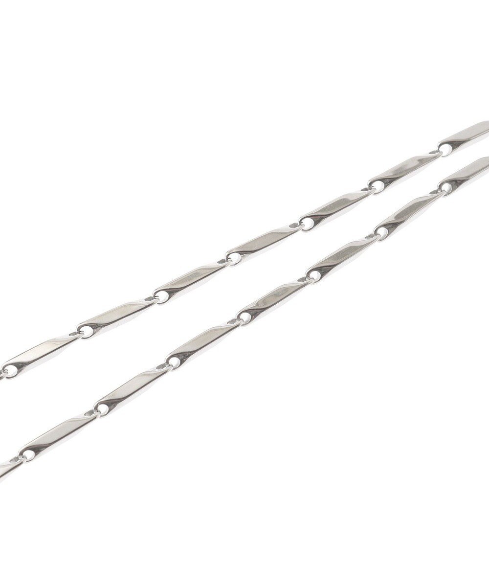 Green Parks ｅｖｅｒｙｗａｌｋ．ステンレスミラーカットネックレス 