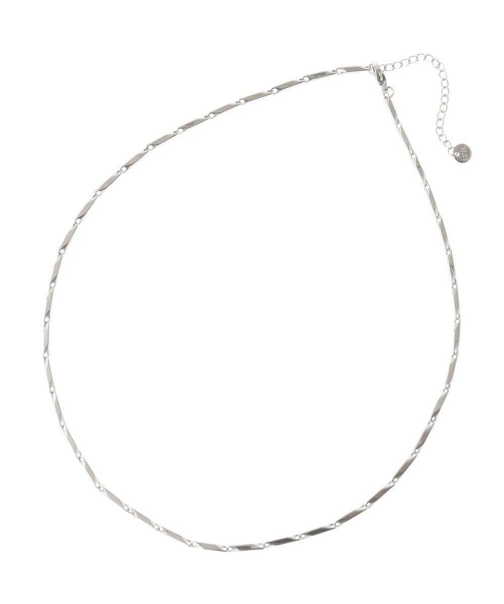 Green Parks ｅｖｅｒｙｗａｌｋ．ステンレスミラーカットネックレス 