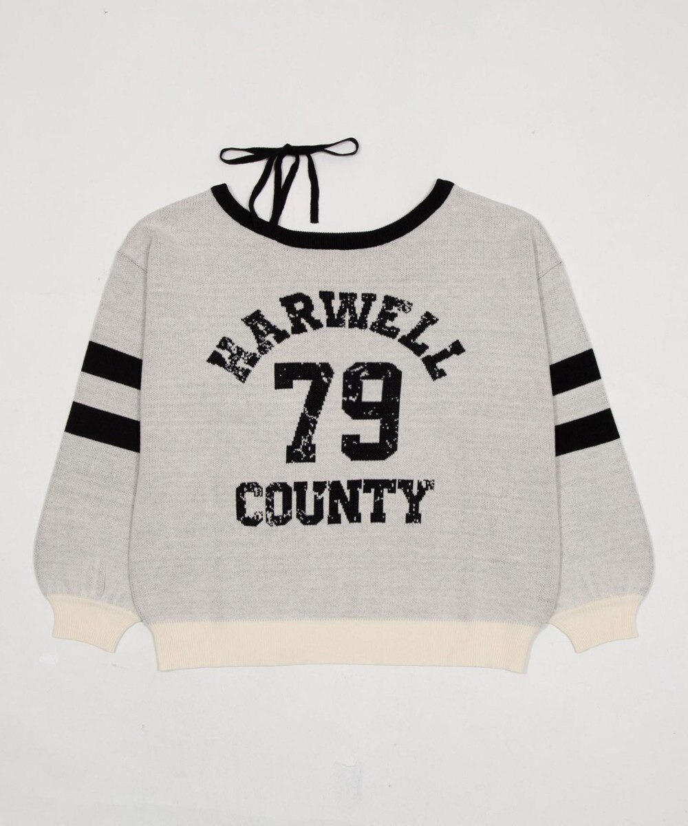 WEGO 2WAYグラフィックワンショルニット 