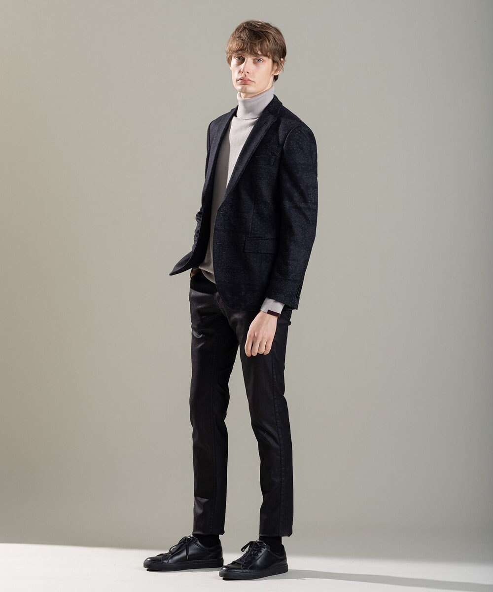 JOSEPH HOMME パッチジャガードジャージー　ジャケット 