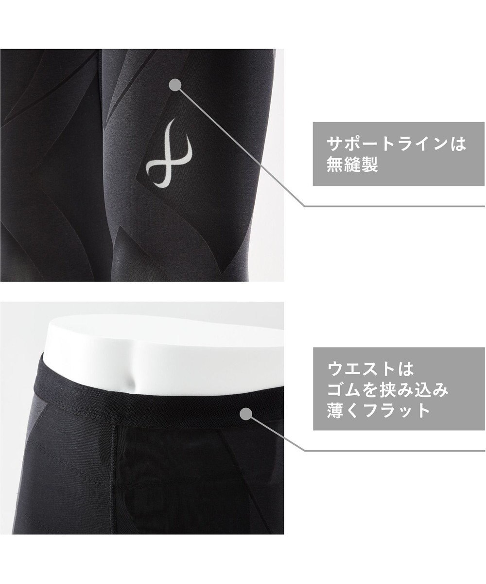 CW-X 【MEN】 スポーツタイツ 下半身フルサポート ジェネレーターモデル2.0 吸汗速乾 抗菌防臭 HZO699 /ワコール 