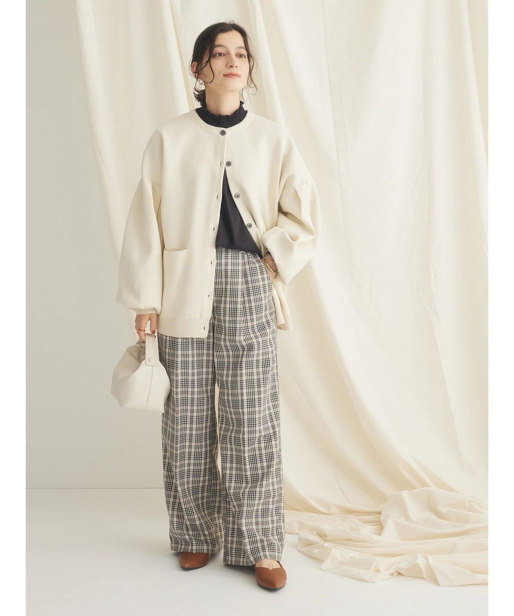 CRAFT STANDARD BOUTIQUE リサイクルポリエステルニットカーディガン 