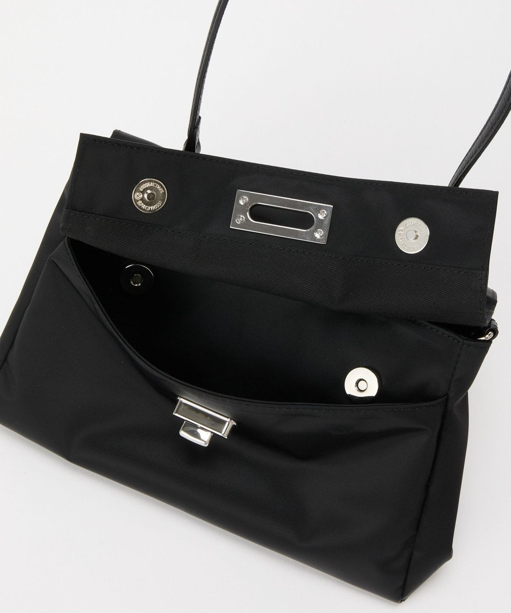 russet クラウズナイロンフラップミニトートバッグ(CE-1689) 