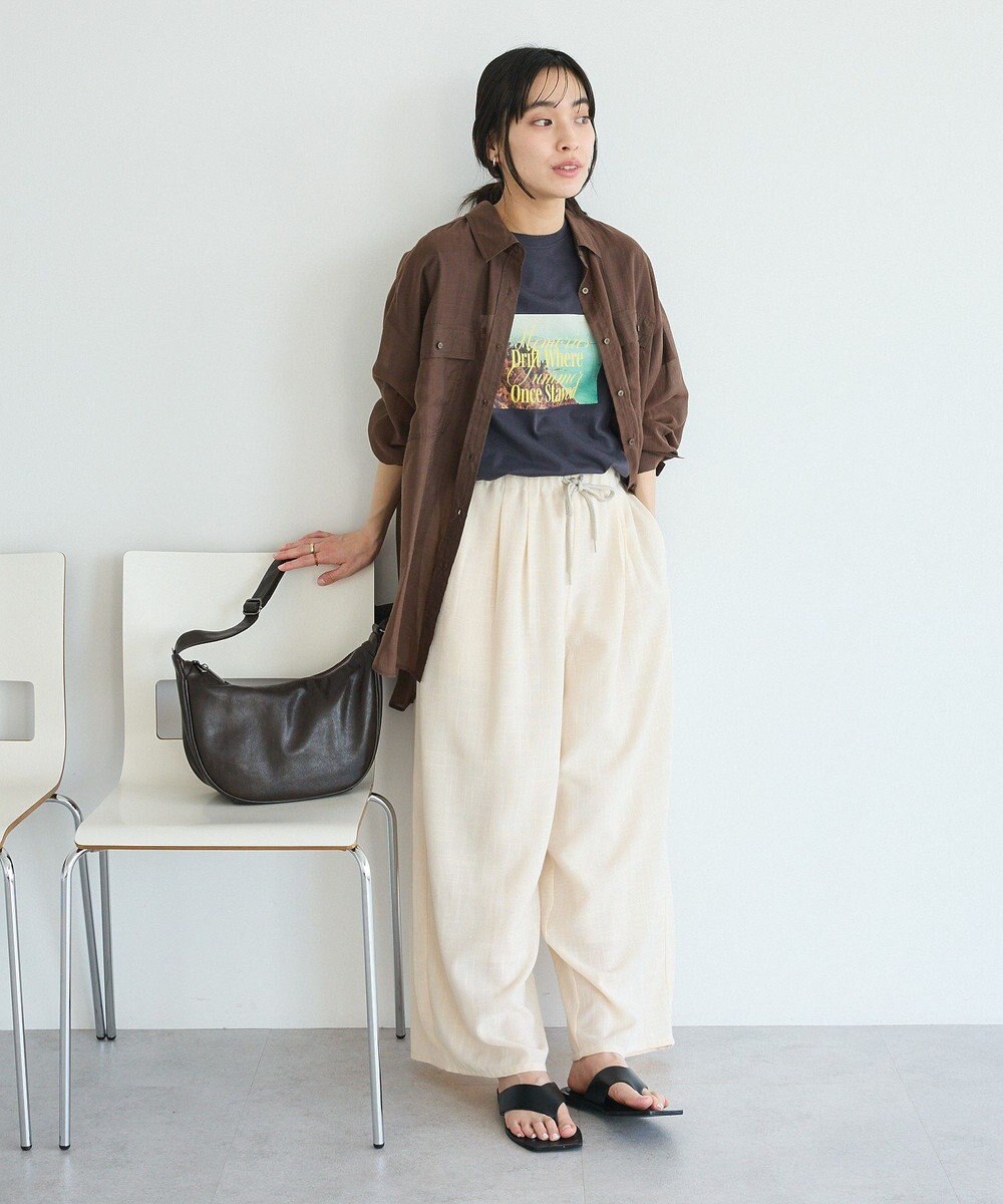 CRAFT STANDARD BOUTIQUE シアーハオリシャツ 