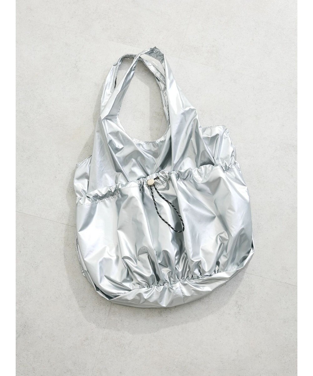 Green Parks ａｎｄｍｉｋｋａ　ドロストバルーンメタリックトート 