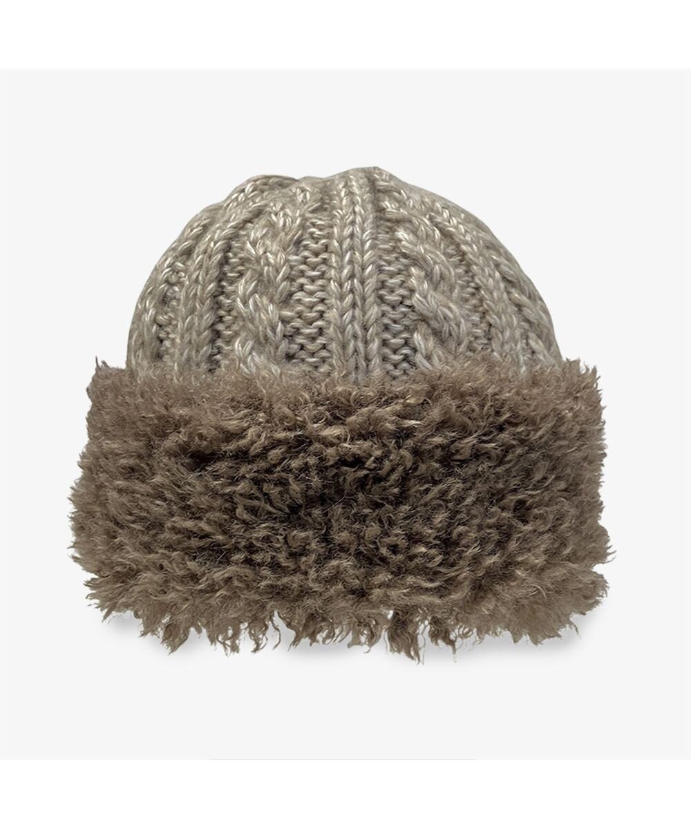 林八百吉商店 un chapeau  コンビファーニット 