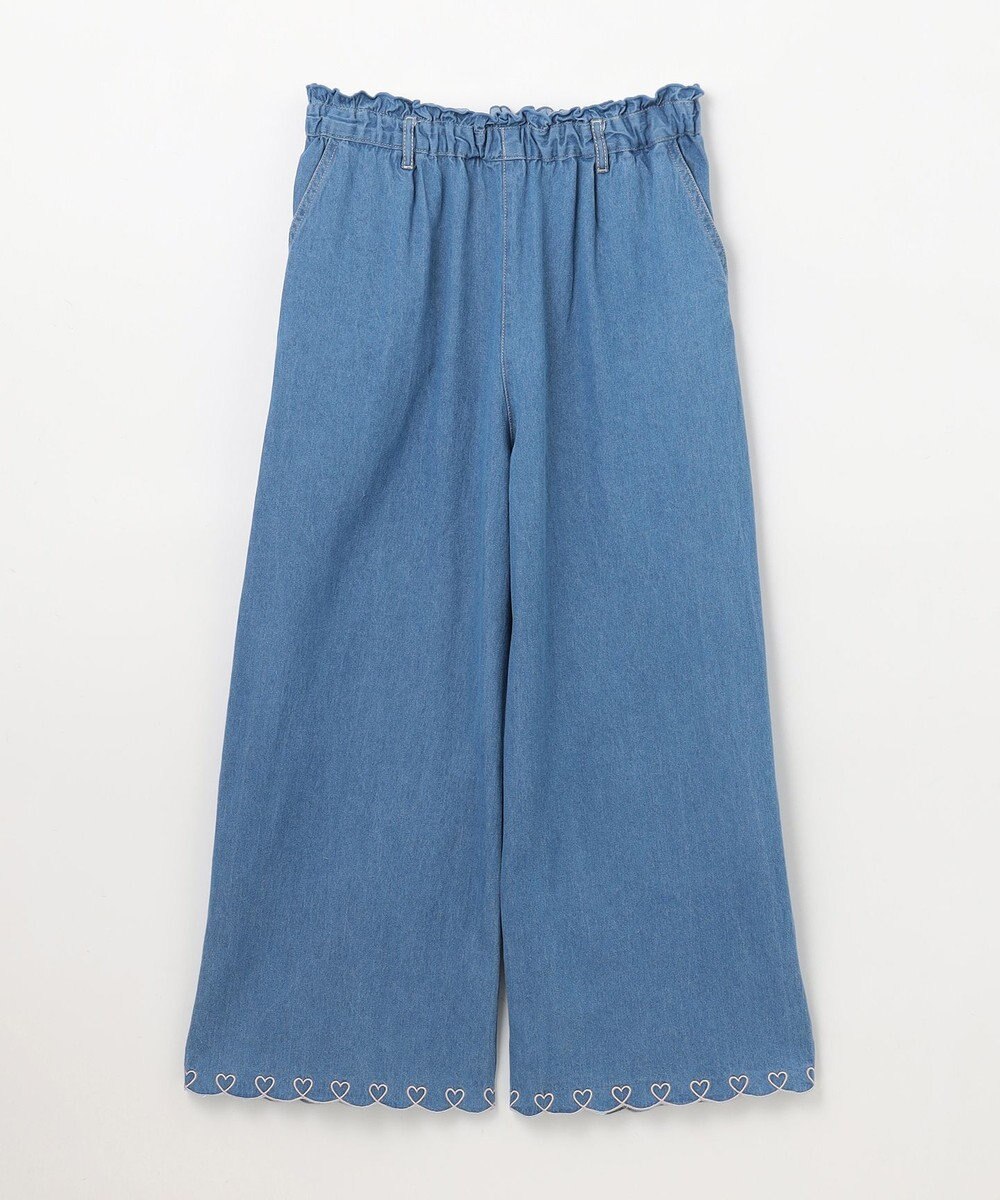 ANY KIDS デニム ガウチョ 