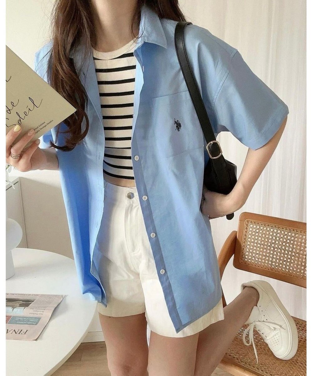 WEGO USPOLOハーフスリーブシャツ 