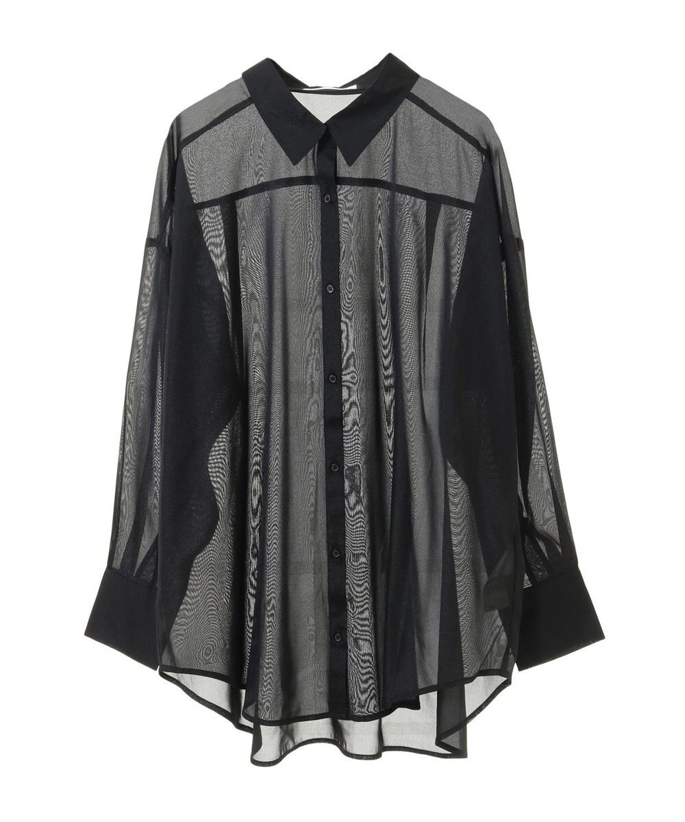 Green Parks シアーシャイニーシャツ 