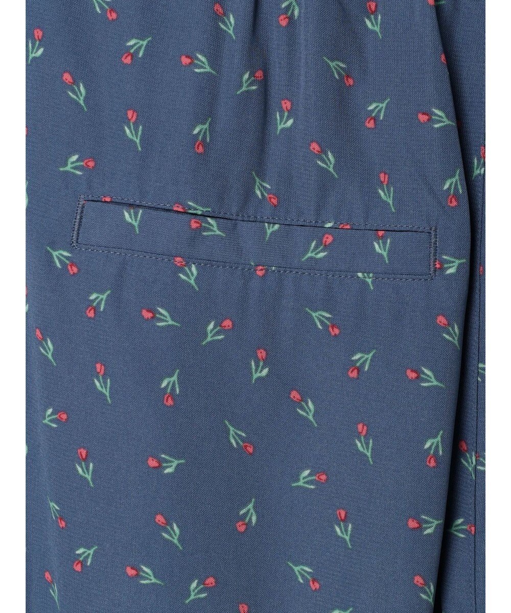 earth music&ecology 花柄ワイドパンツ 