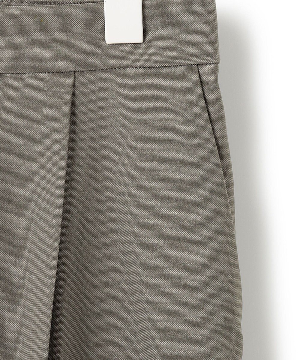 ICB 【新色追加・洗える】 ウールマットウース テーパードパンツ 