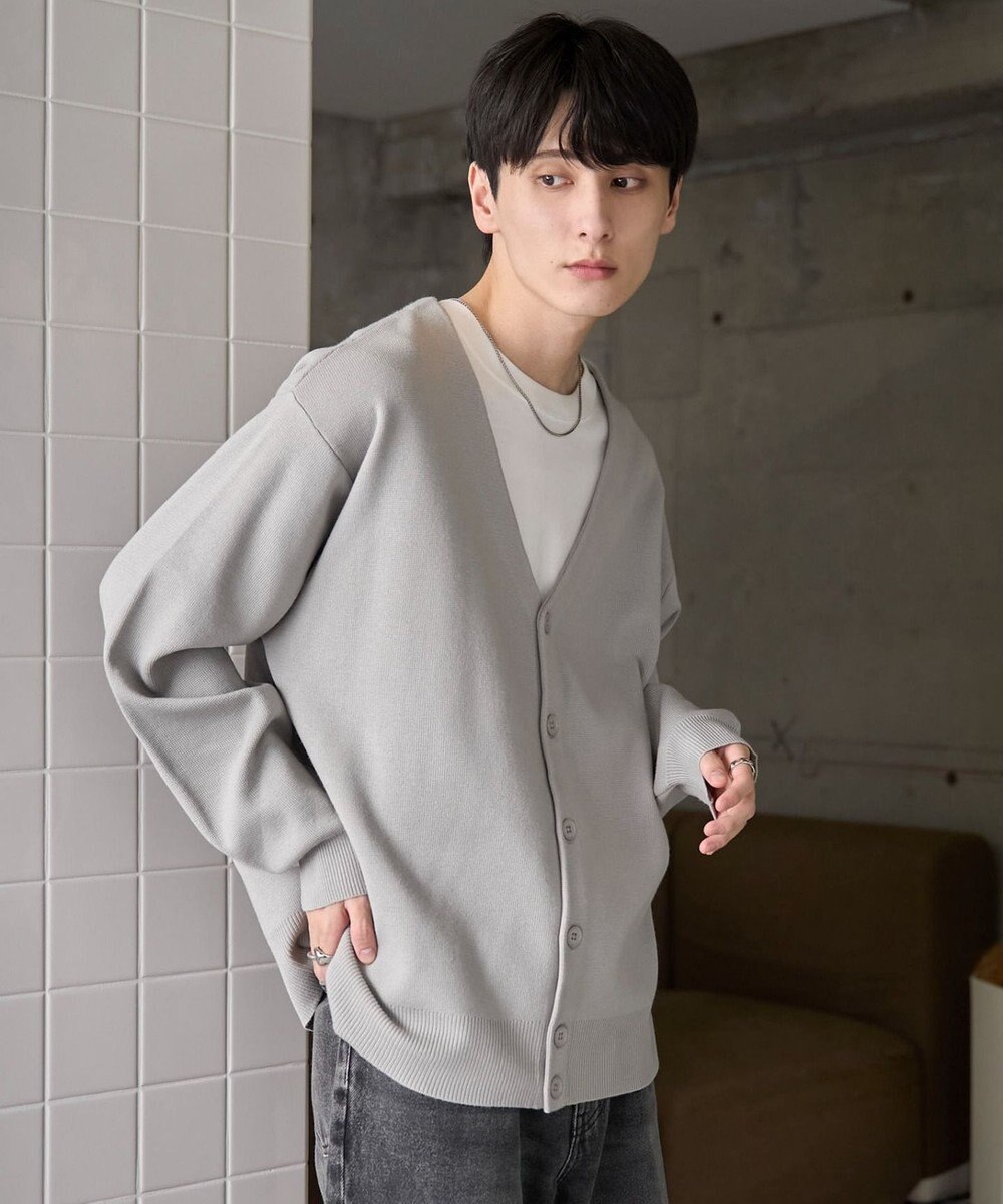 WEGO 【ユニセックス着用ITEM】ミラノリブカーディガン 