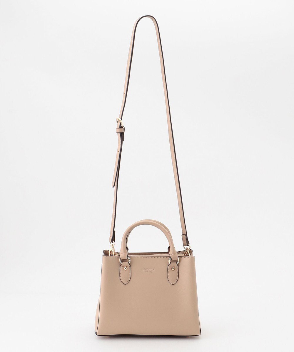 LA BAGAGERIE 【MONICA】スクエア2WAYハンドバッグ 