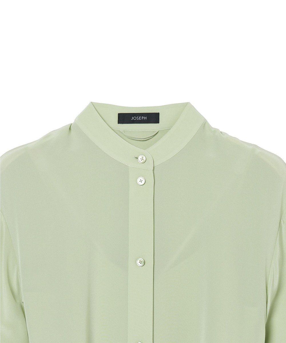 JOSEPH クレープ ド ソワ　ミディドレス 