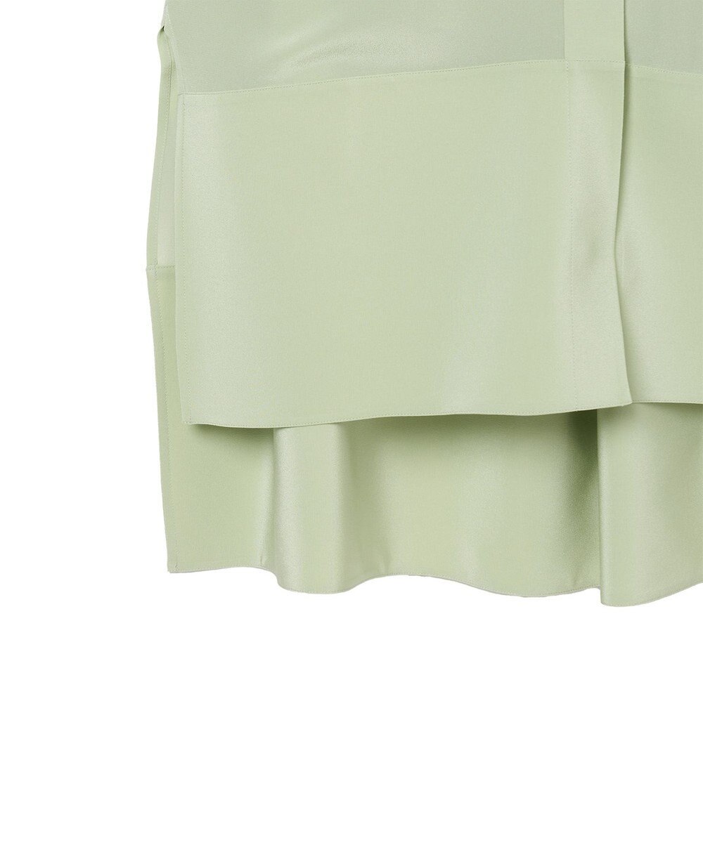 JOSEPH クレープ ド ソワ　ミディドレス 