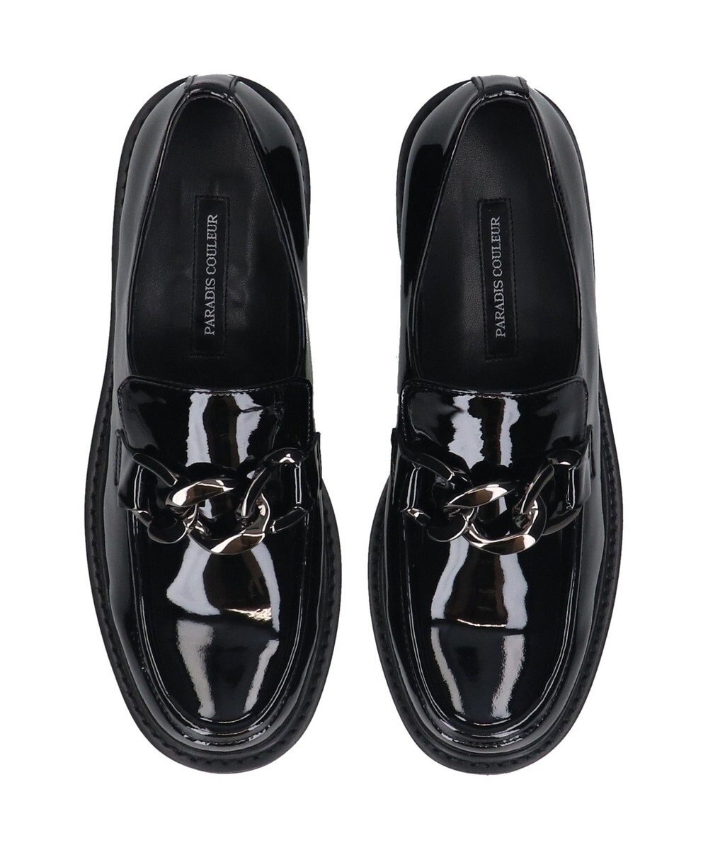 Bridget Birkin 【PARADIS COULEUR】メタルチェーンローファー 