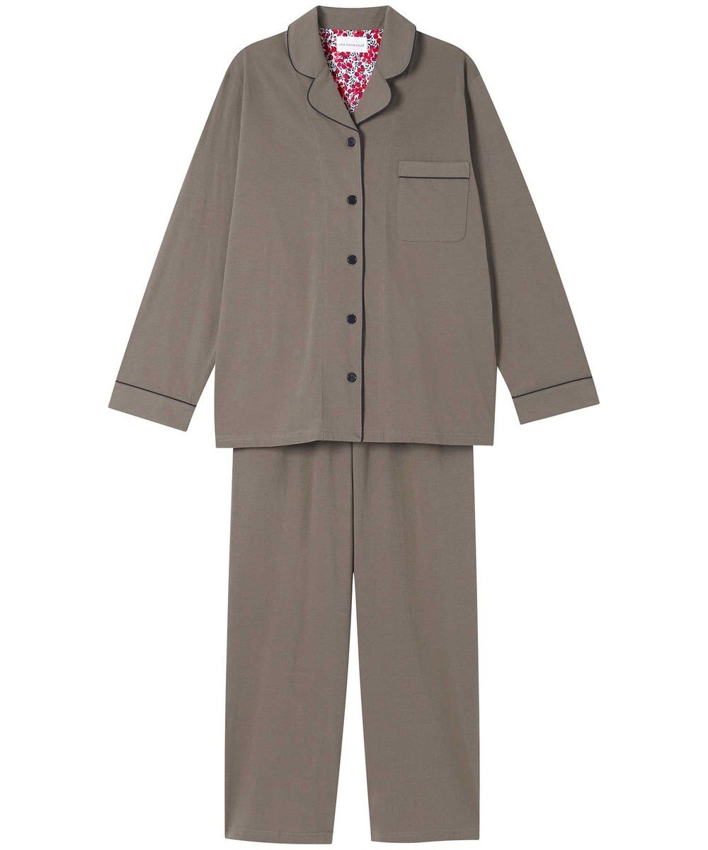 une nana cool 【綿100％】ハイゲージ天竺パジャマ　ＭＡＤＥ　ＷＩＴＨ　ＬＩＢＥＲＴＹ　ＦＡＢＲＩＣ 