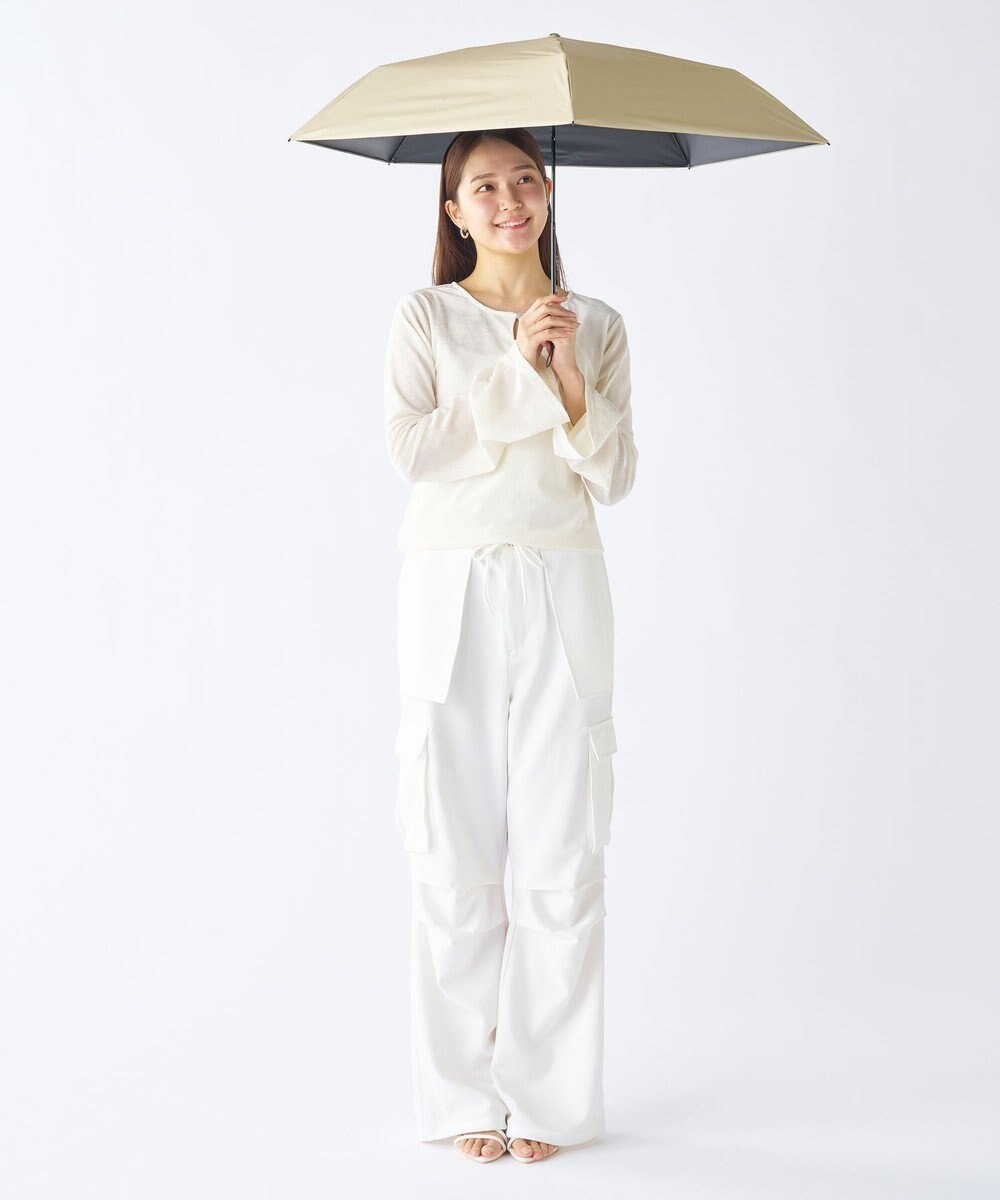 MOONBAT 【遮光100％/超軽量 /雑誌掲載】マジで軽い傘 晴雨兼用折りたたみ日傘 50cm マジカルテックプロテクション 