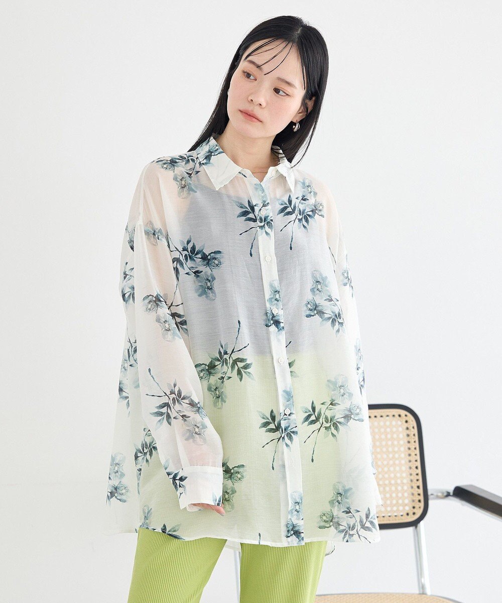 earth music&ecology シアーシャツ 