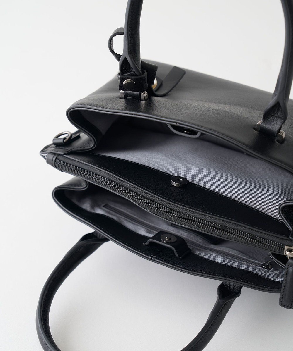 MIYABIYA 本革 牛革 ソフトレザー2WAYフォーマルバッグ 