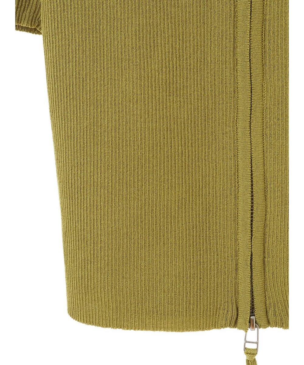 Green Parks ５分袖衿付きＺｉｐプルオーバー 