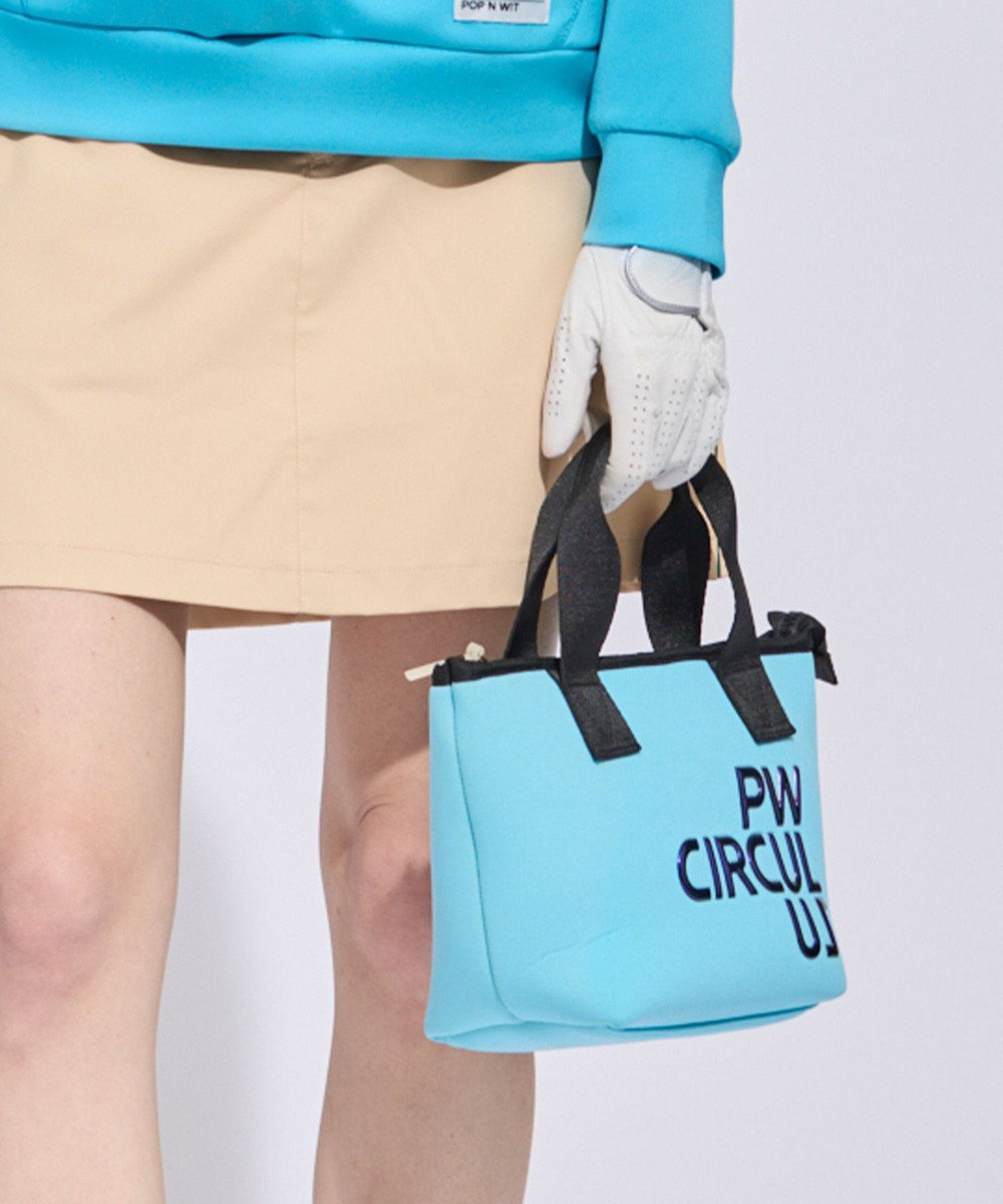 PW CIRCULUS 【新サイズ / 小さくなってもっと使いやすく！】【UNISEX】PW ロゴカートバッグ ゴルフ 