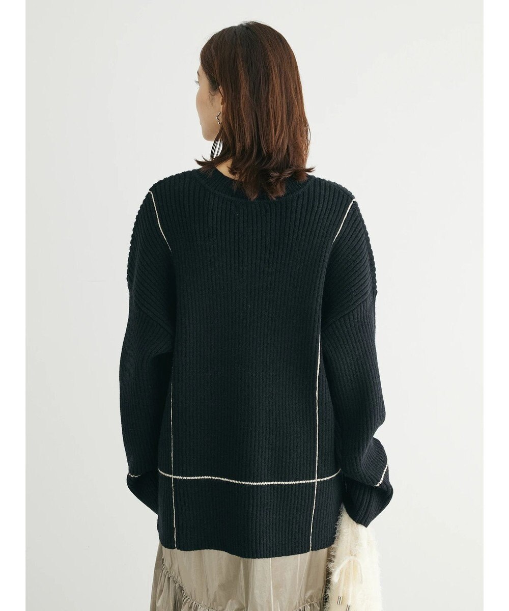 Green Parks ・Ｐｅｔｉｔ　Ｆｌｅｕｒ　Ｖネックラインニットチュニック 