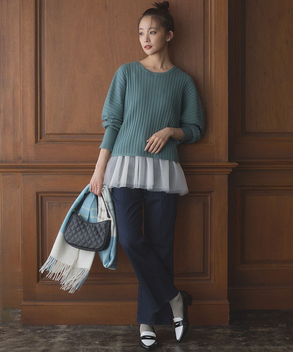 組曲 BOREROリブドルマン ニット 