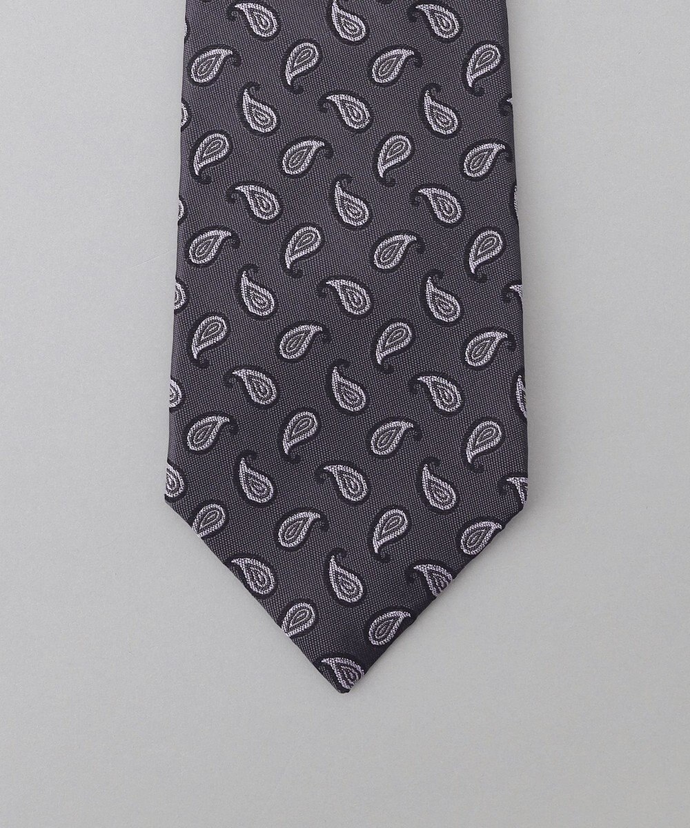 GOTAIRIKU GOTAIRIKU別注【日本製】シルク ネクタイ_ペイズリー小紋柄 